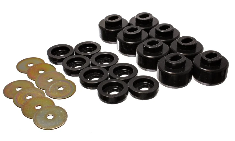 energy-suspension_3.4150G-67932d04103da Energy Suspension 99-06 Silverado C1500/K1500/01-06 Silverado C2500/K2500 Schwarzes Body(cab)-Montageset