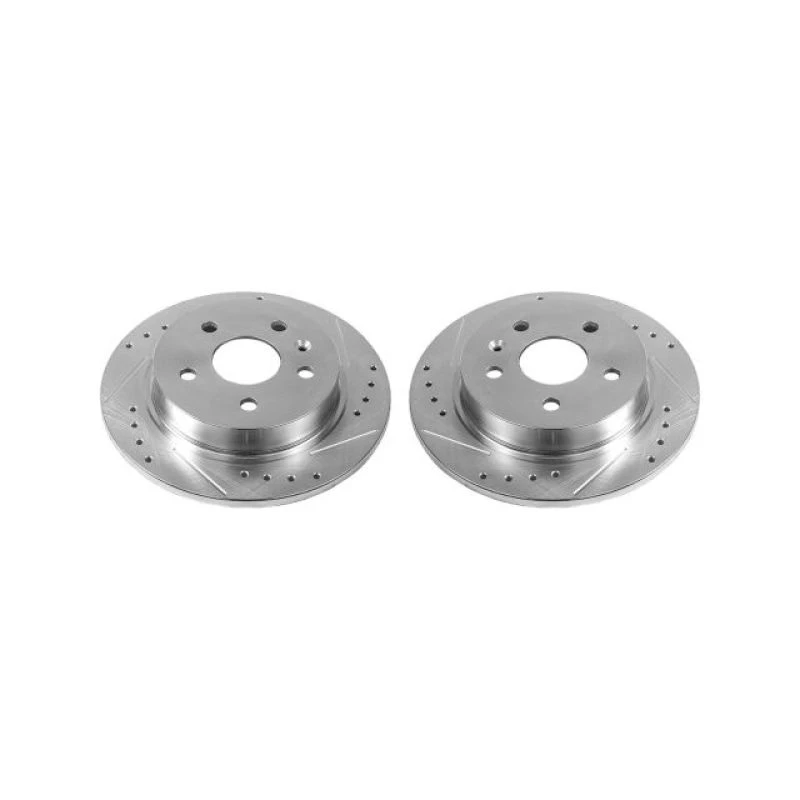 Power Stop 12-16 Buick LaCrosse Rear Evolution Drilled & Slotted Rotors - Pair