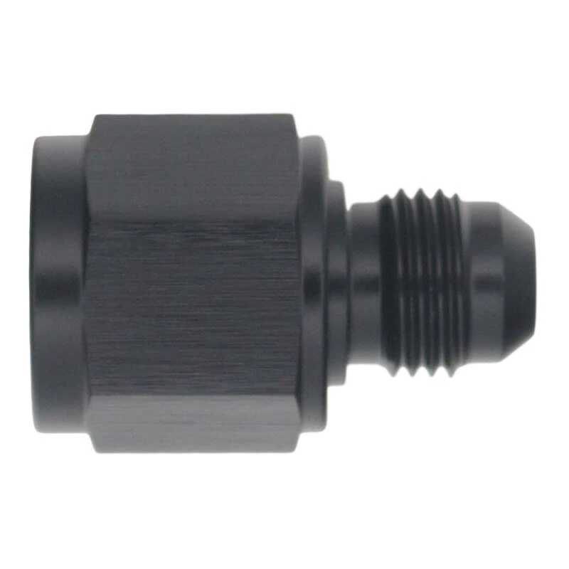 DeatschWerks 8AN-Flare-Adapter auf 6AN-Male-Flare-Adapter - anodisiert matt schwarz