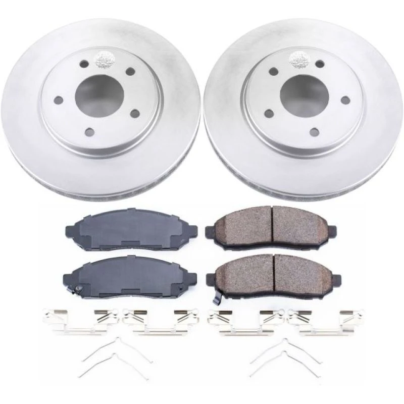 powerstop_CRK6492-6794587d0d97d Power Stop 15-17 Chevrolet City Express Front Z17 Evolution Geomet Coated Brake Kit
