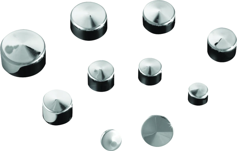Kuryakyn Kool Kaps Chrom für 5/16 Zoll Socket Head Schrauben