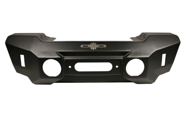 Rock Slide 07-18 Jeep Wrangler JK Appalachian Steel Stubby Front Bumper w/ Winch Plate