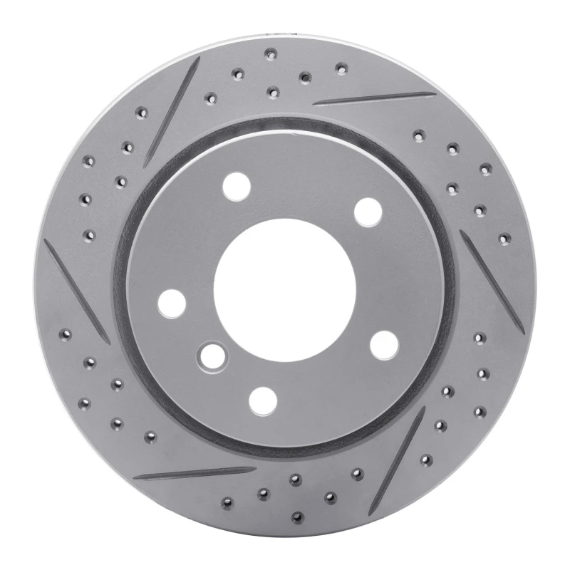 DFC 96-05 BMW 323I Rear Left Drilled & Slotted Geoperformance Rotor