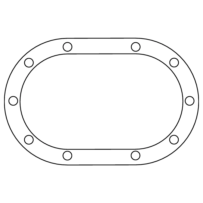 Cometic Sprint Midget Schnellwechsel-Getriebegehäuse.032in AFM Differenzialabdeckungsdichtung - 10 Bolt