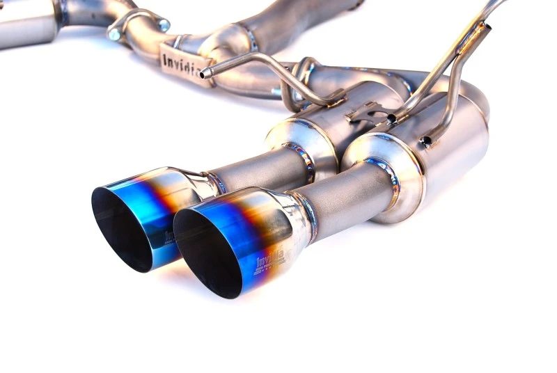 Invidia Gemini 80mm Full Titanium Quad 101mm Tip Cat-Back Exhaust