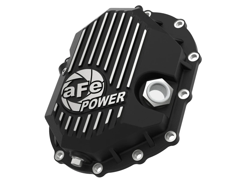AFE Power 11-18 GM 2500-3500 AAM 9.25 Achs-Differentialabdeckung Schwarz eloxiert Street Series