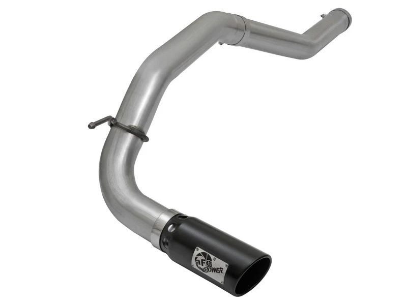 aFe LARGE Bore HD DPF-Back SS Auspuff mit schwarzer Spitze 2016 Nissan Titan XD V8-5.0L (td)