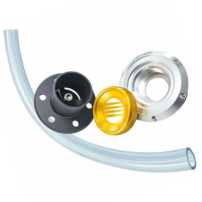 Fuelab Remote Fuel Filler Kit with Cap & 3ft Hose