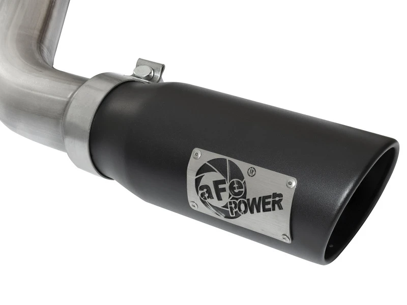 aFe MACH Force-Xp 3 Zoll CB SS Dual Auspuff mit schwarzen Endstücken 09-16 GM Silverado/Sierra 4.3L/4.8L/5.3L
