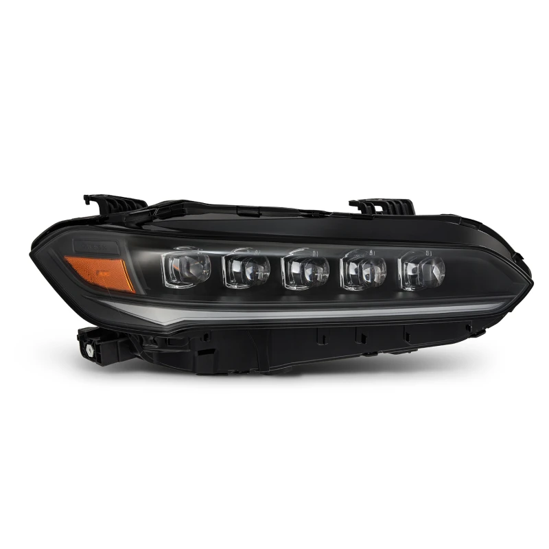 AlphaRex NOVA LED Headlights - Black for 22-25 Honda Civic