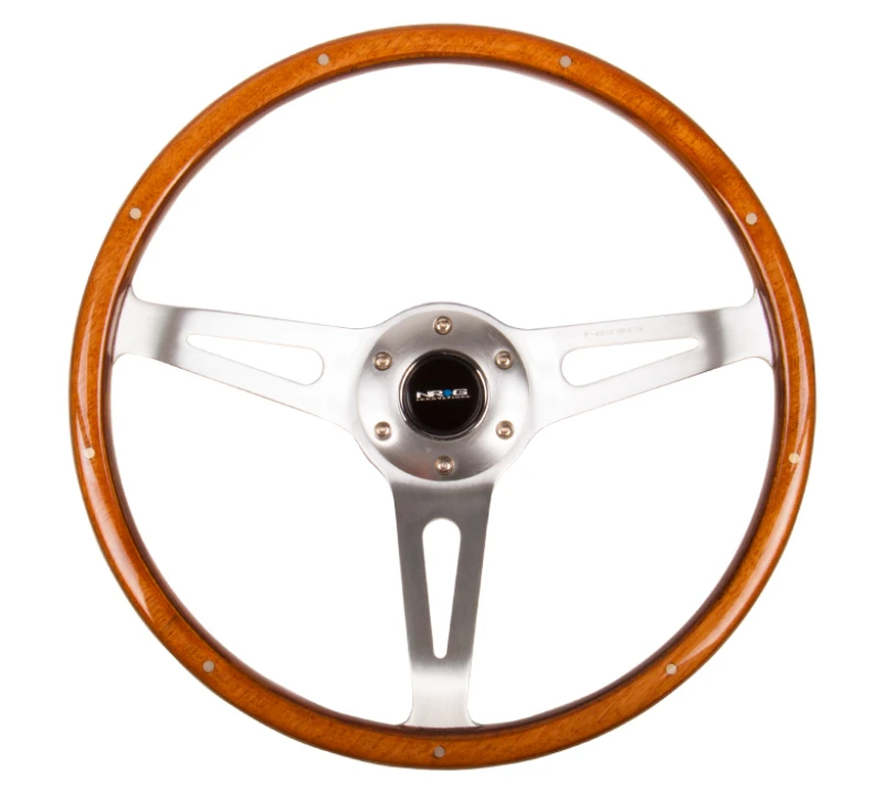 NRG Classic Wood Grain Steering Wheel