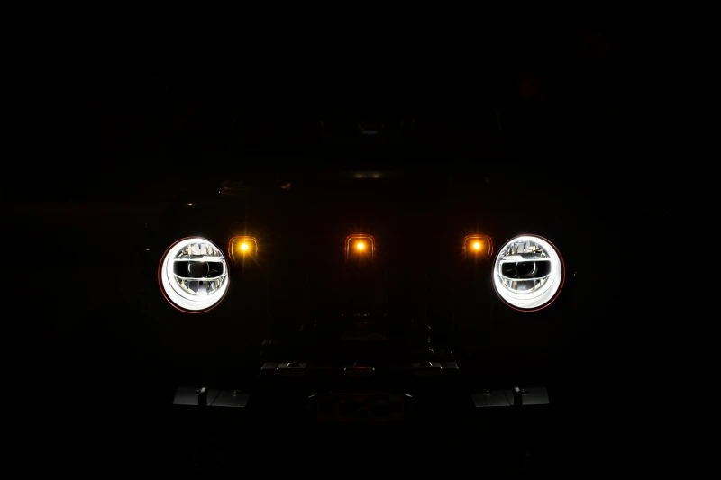 DV8 Offroad 2018+ Jeep JL Grill Amber Marker Lights