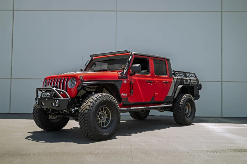 DV8 Offroad Hinge Mounted Step für 2007–2023 Jeep Gladiator/Wrangler JT/JK/JL