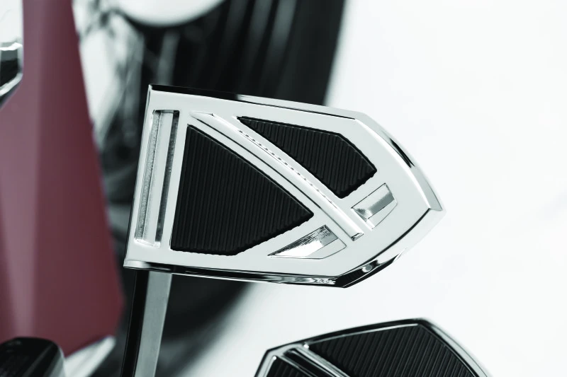 Kuryakyn Phantom Brake Pedal Pad for 18-Up FL Softails Chrome