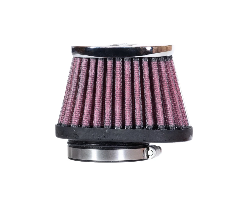 K&N Filter Universal Clamp-On Filter 2in Flange / 2-23/32in Base / 3in x 2in Top / 2-3/4in Height