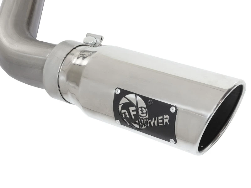 aFe MACH Force-Xp 3 Zoll CB SS Dual Auspuff mit polierten Endrohren 09-16 GM Silverado/Sierra 4.3L/4.8L/5.3L