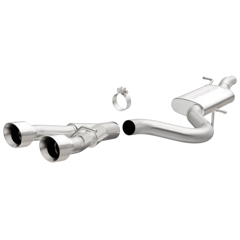 MagnaFlow 12-13 VW Golf L4 2.0L Turboaufgeladener Dual Center Rear Exit Edelstahl Cat Back Perf Auspuff