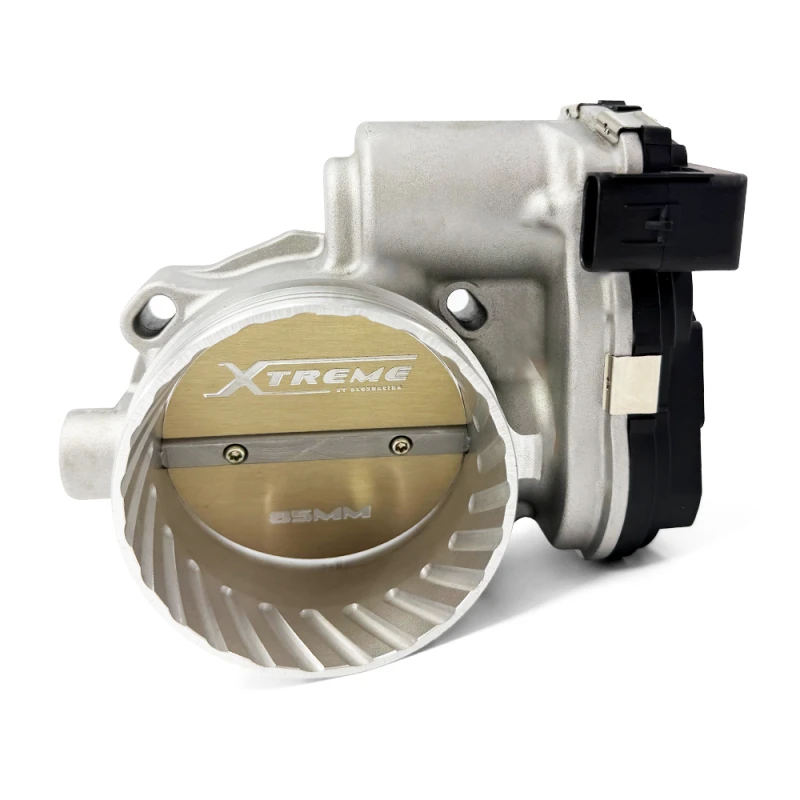 BLOX Racing 87mm Billet Throttle Body - Mustang 5.0 - Silver Anodized