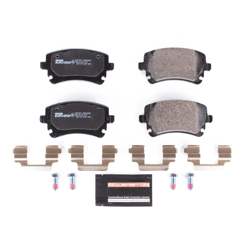 powerstop_ESP1097-67973cec642ea Power Stop 07-11 Audi S6 Euro-Stop ECE-R90 Rear Brake Pads