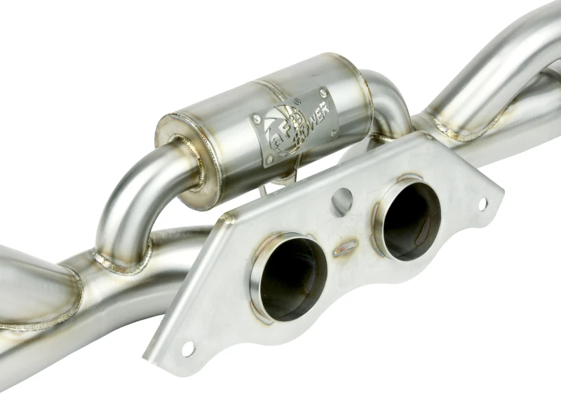 aFe Power MACHForce XP 304 Edelstahl Sekundär-Muffler-Delete-Rohr 14-19 Porsche 911 GT3 3.8L/4.0L
