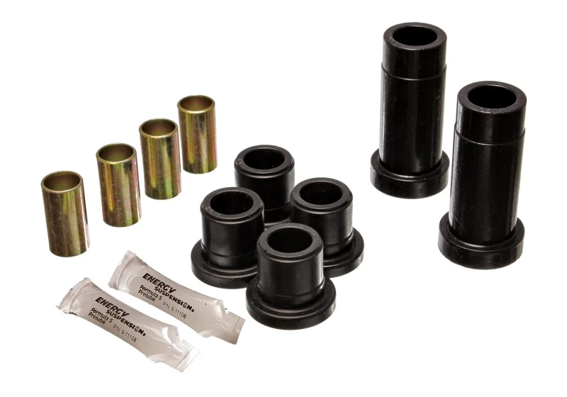 Energy Suspension 89-94 Toyota PickUp 2WD (Ausgenommen T-100/Tundra) Schwarze Vordere Control Arm Bushing Set