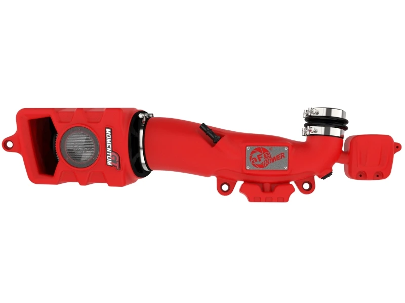 aFe Momentum GT Pro DRY S Kaltluft-Ansaugsystem 2018+ Jeep Wrangler (JL) V6 3.6L (Rote Ausgabe)