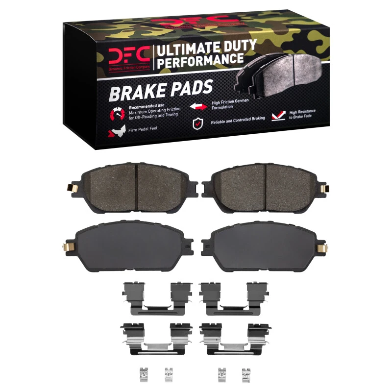 DFC 05-15 Toyota Tacoma Front Ultimate Duty Performance Brake Pads and Hardware Kit