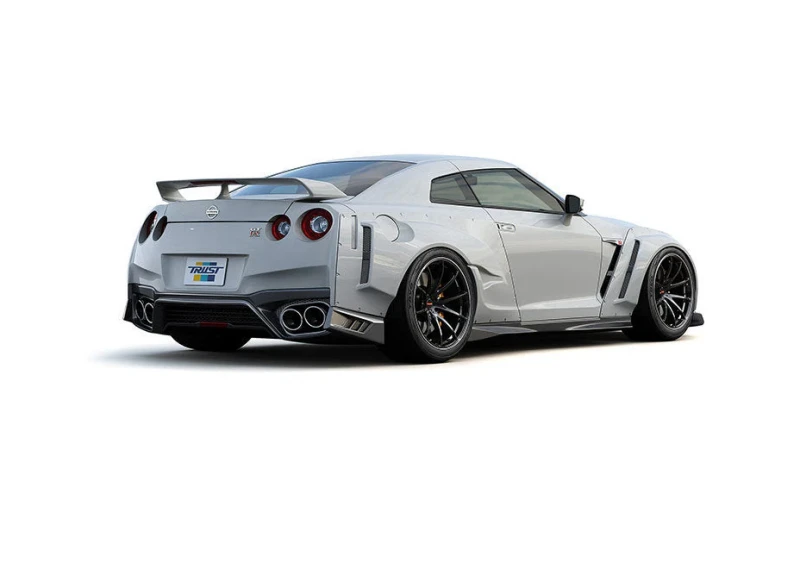 GReddy Rear Over-Fender Set für 2017+ Nissan GT-R R35