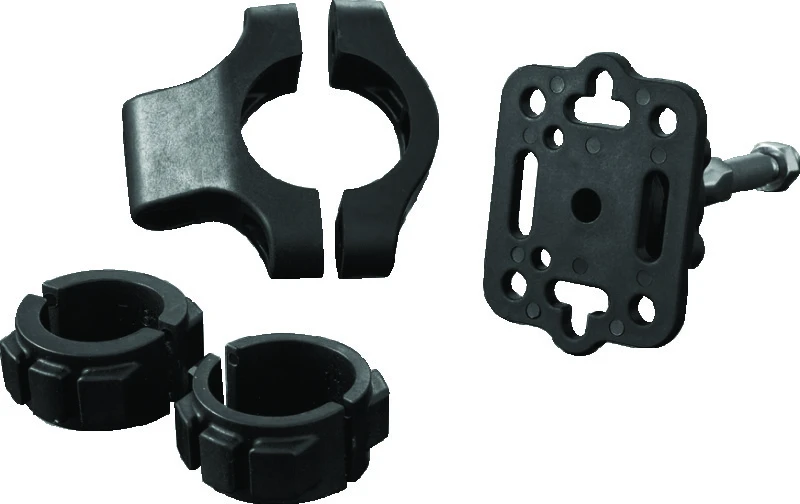 Kuryakyn Standard Lenkerzubehörhalterung für 7/8 bis 1-1/4 Zoll Lenker Schwarz