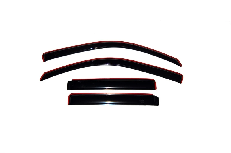AVS 02-06 Chevy Trailblazer EXT Ventvisor In-Kanal Front- und Heckfenster-Deflektoren 4-teilig - Rauch