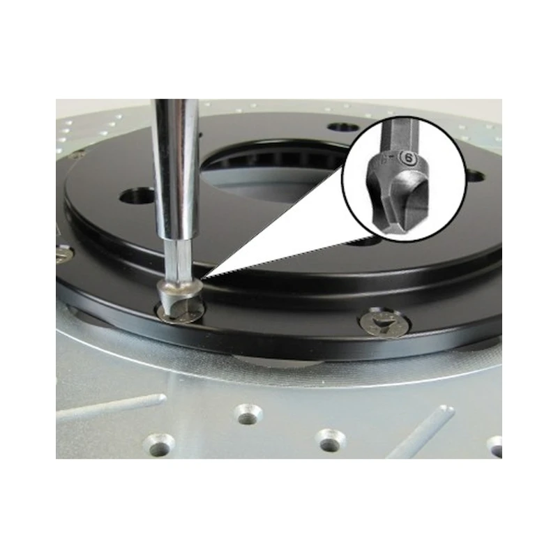 Baer Brakes Rotor Hardware, NAS Tri-Wing Bolts - 12 Pack