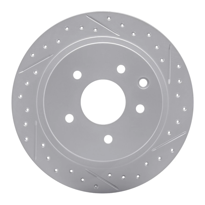 DFC 02-25 Nissan Altima Rear Right Drilled & Slotted Geoperformance Rotor