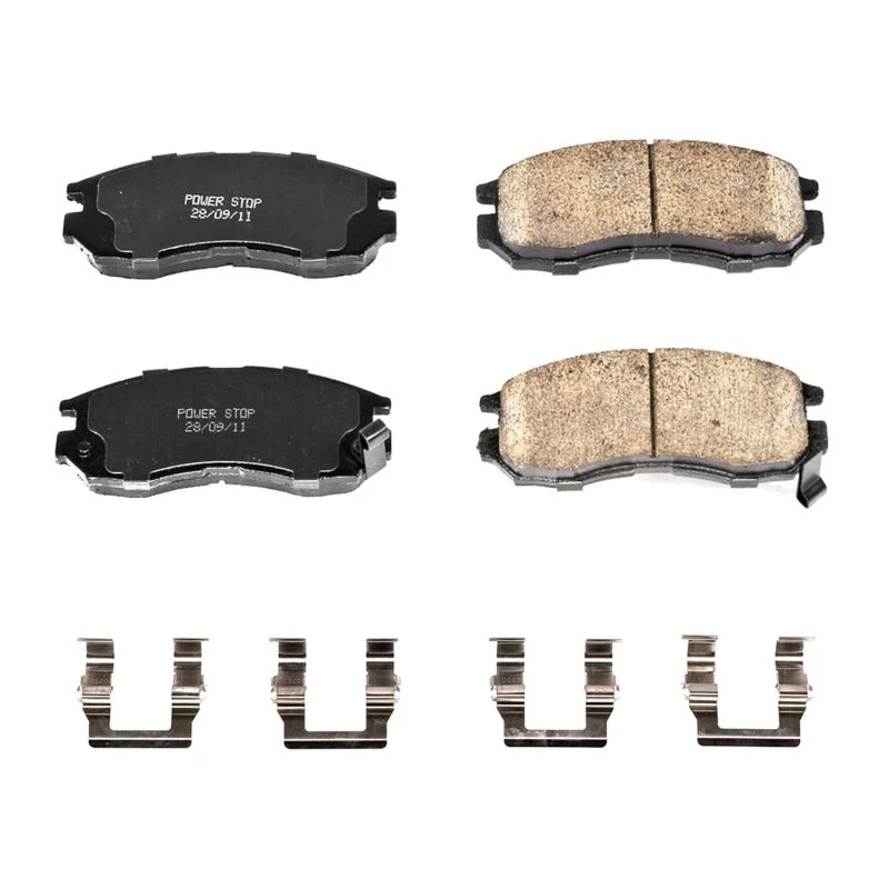 powerstop_17-484-67945134bdb0a Power Stop 95-05 Chrysler Sebring Front Z17 Evolution Ceramic Brake Pads w/Hardware