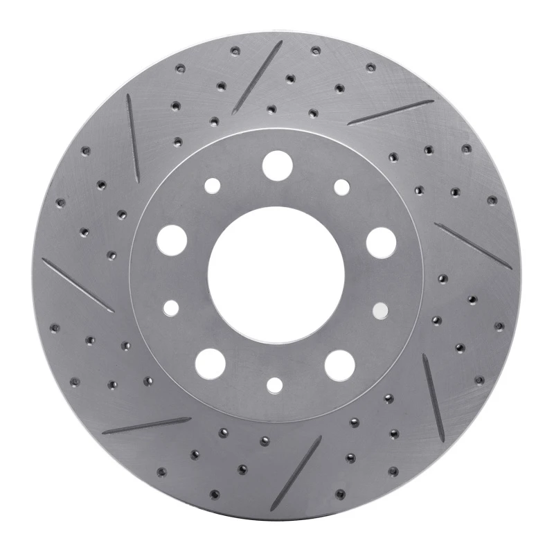 DFC 14-26 Ram Promaster 2500 Front Left Drilled & Slotted Geoperformance Rotor