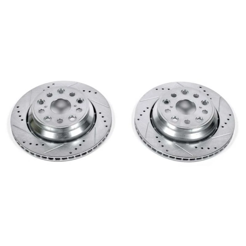 powerstop_JBR1350XPR-67944c3e04acb Power Stop 07-17 Lexus LS460 Rear Evolution Drilled & Slotted Rotors - Pair