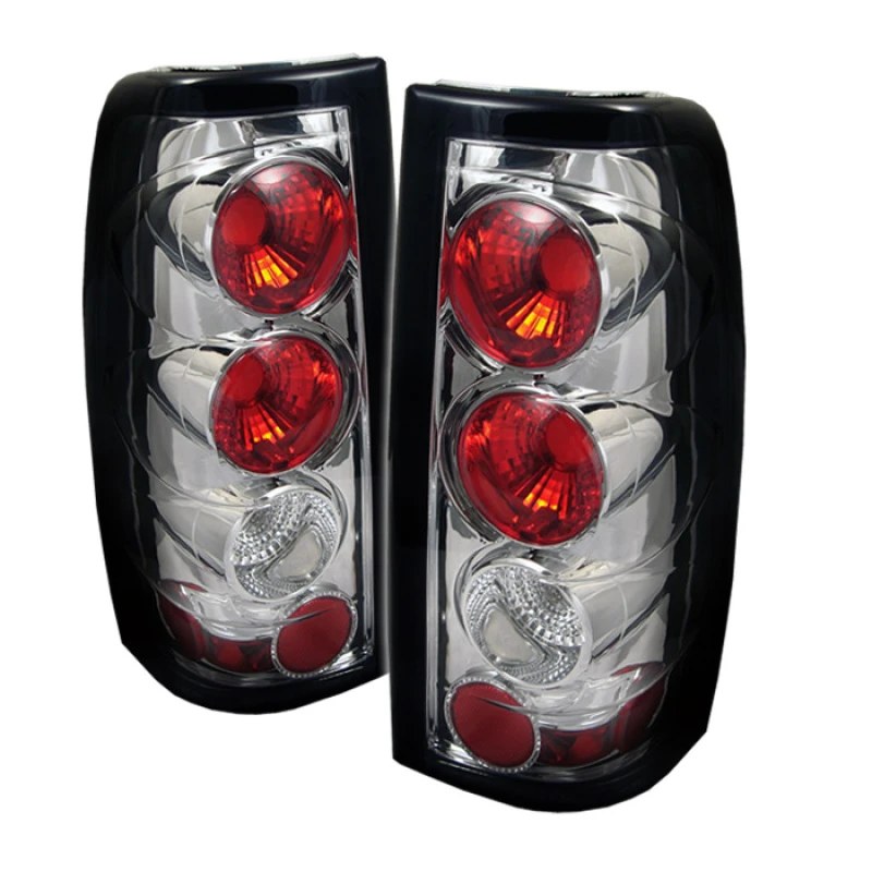 spyder_5002020-6794bc7c5a34e Spyder Chevy Silverado 1500 99-02 Euro Tail Lights G2 Version Chrm ALT-YD-CS99-G2-C