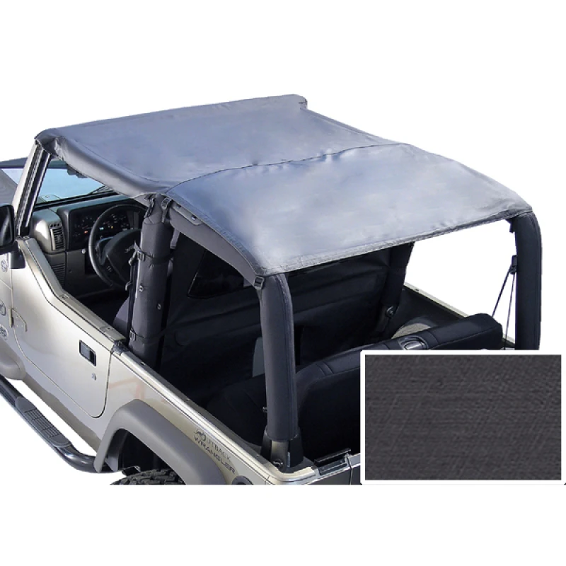 Rugged Ridge Rollbügel-Top Schwarz Diamant 76-86 Jeep CJ7&87-91 Jeep Wrangler YJ