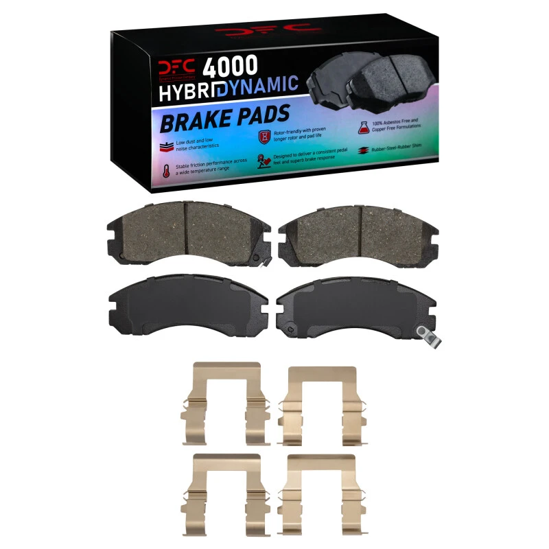 DFC 90-22 Dodge Stealth Front 4000 HybriDynamic Brake Pads and Hardware Kit