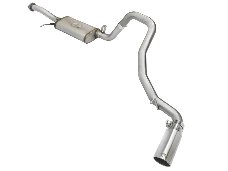 aFe MACH Force-Xp 2-1/2 Zoll Kat-Abgasanlage mit polierter Spitze 01-19 Nissan Patrol V6 4,8L