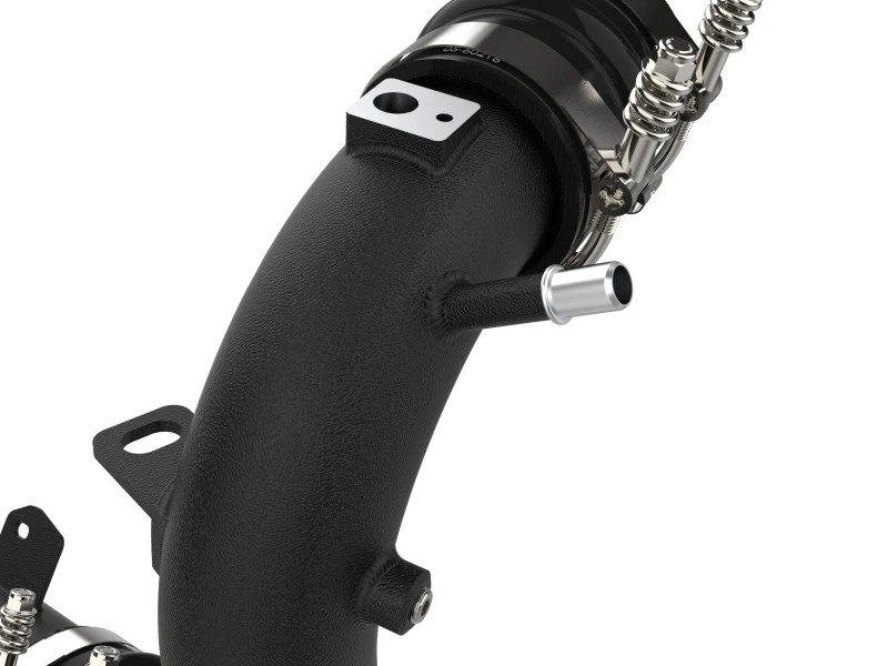 aFe 21-23 Ford Bronco V6-2.7Ltt BladeRunner Alum Hot & Cold Charge Pipe Kit - Black