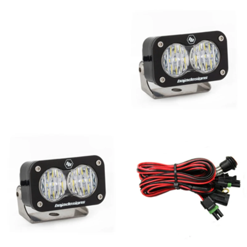 Baja Designs S2 Pro Series LED Light Pods Wide Cornering Pattern - Paar