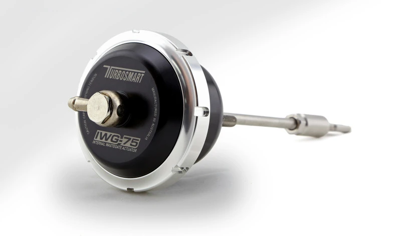 Turbosmart IWG75 2.3L EcoBoost Ford Mustang 12 PSI Schwarzes Internes Wastegate-Aktor