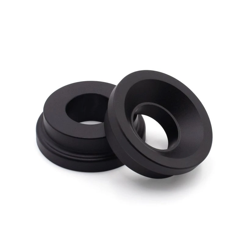 BLOX 2-Piece Billet Aluminum Solid Shifter Bushing for B-Series Transmissions - Black