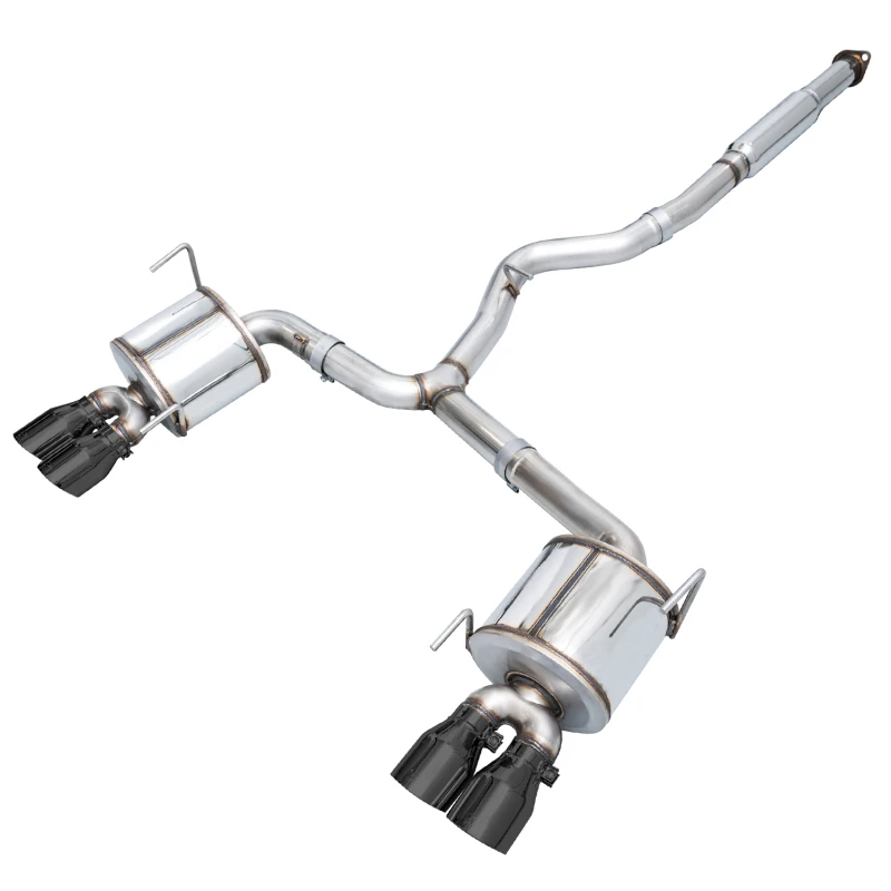 AWE Tuning Subaru STI VA / WRX GV / STI GV Sedan Touring Edition Auspuff - Diamant-Schwarz-Tip (102mm)
