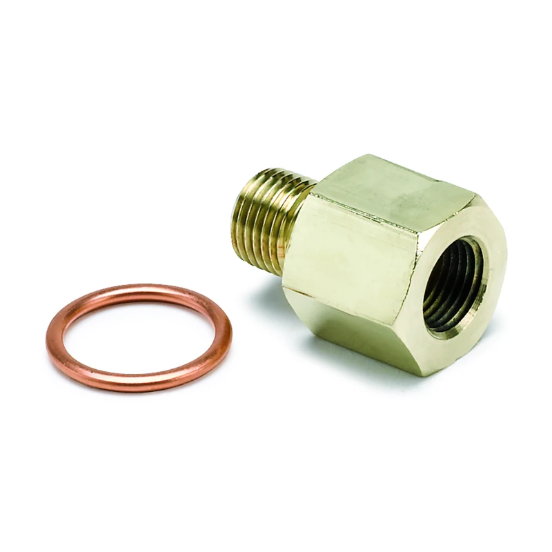 Autometer Metric Oil Pressure Adapter - 1/8in NPT to M10x1