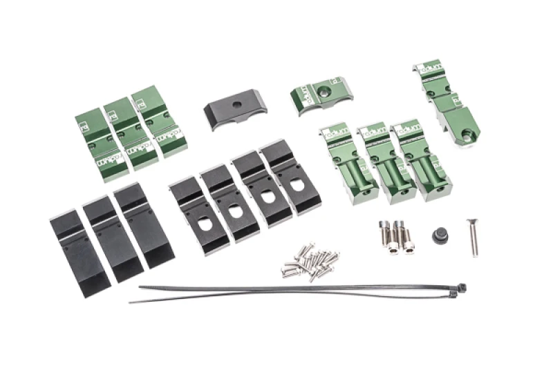 Radium Engineering Nissan S13/S14/S15/R32/R33/R34 Kraftstoff- / Bremsleitungshalter-Kit