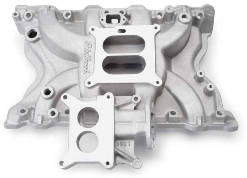 Edelbrock Performer 400-2V-Ansaugkrümmer mit EGR