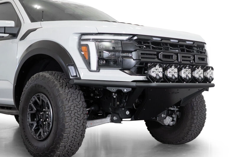 ADD 21-26 Ford F-150 Raptor Pro Plus Cut Frame Front Bumper w/ 20in Light Bar Mount