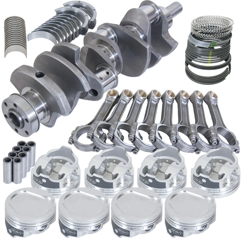Eagle Ford 351C Rotierende Baugruppe mit 3,850 Zoll Kurbelwelle und 6,000 Zoll I-Träger Pleuelstangen
