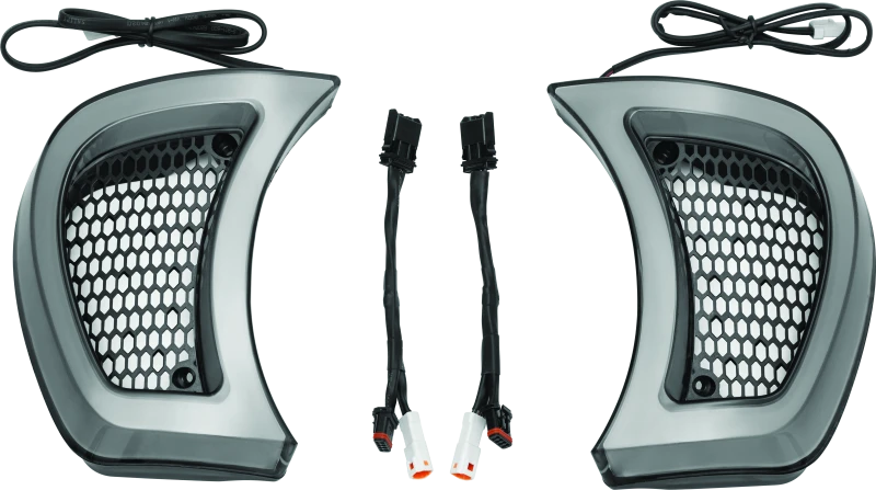 Kuryakyn Tracer Headlight Vent Accents für Road Glide
